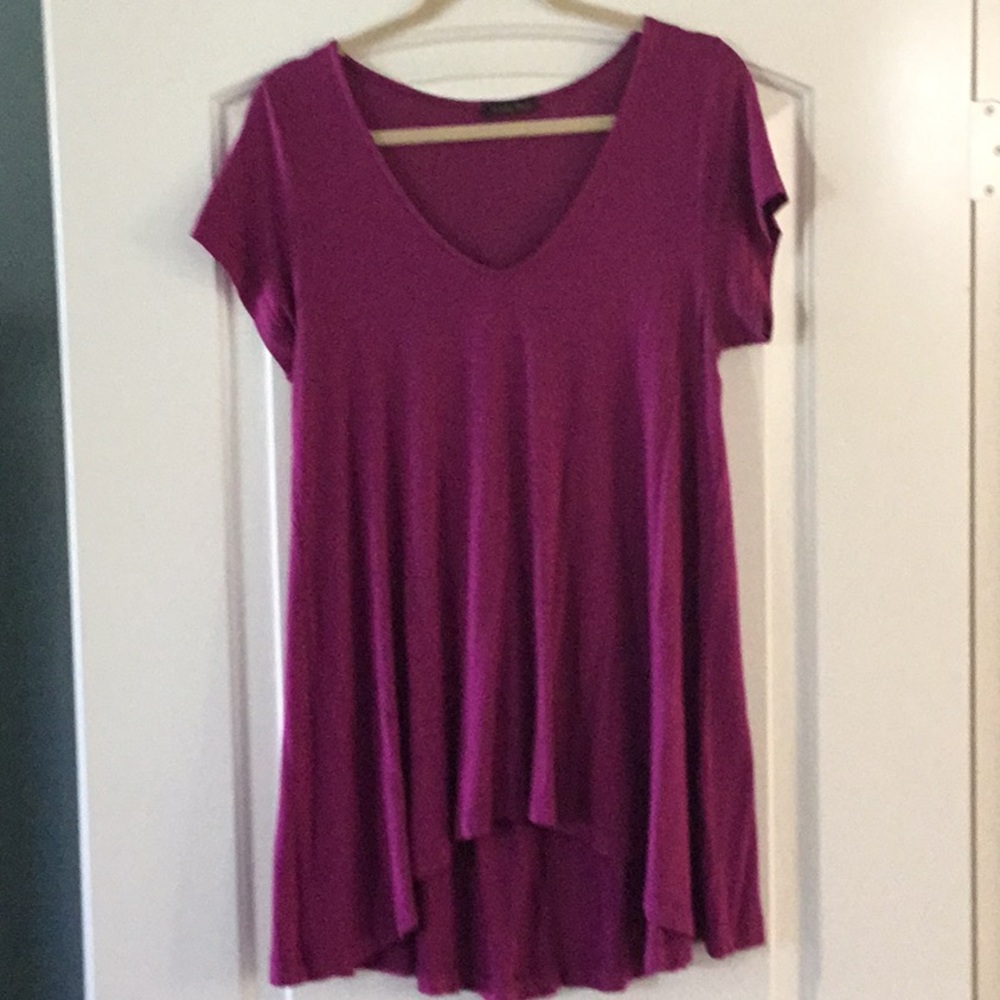Bright pink tunic, Emily Blu, Nordstrom, Large